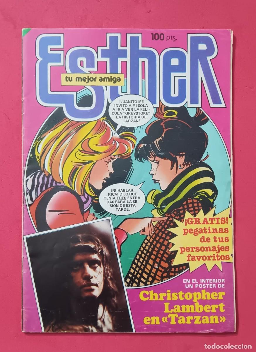 Tebeos: comic esther incluyendo poster de christopher lambert brugera - Foto 1