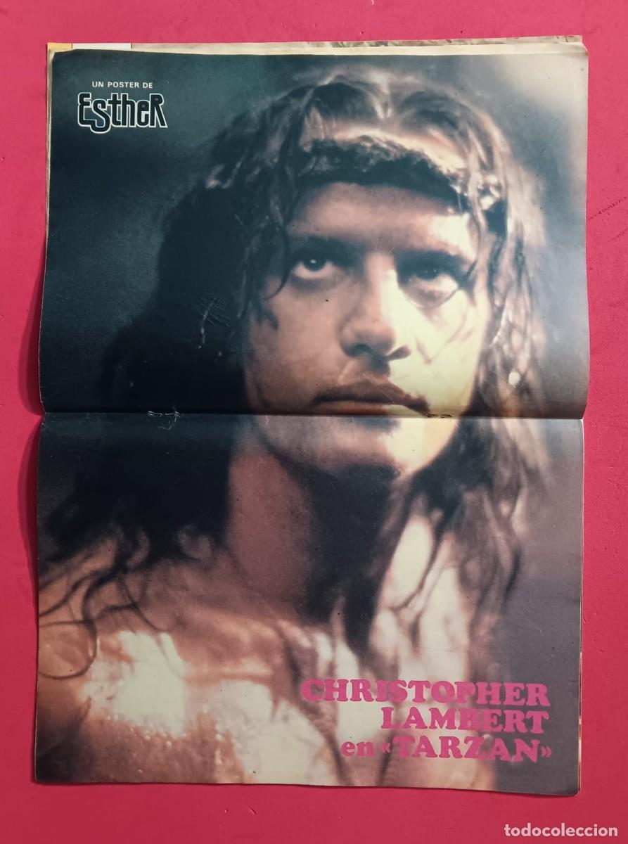 Tebeos: comic esther incluyendo poster de christopher lambert brugera - Foto 2