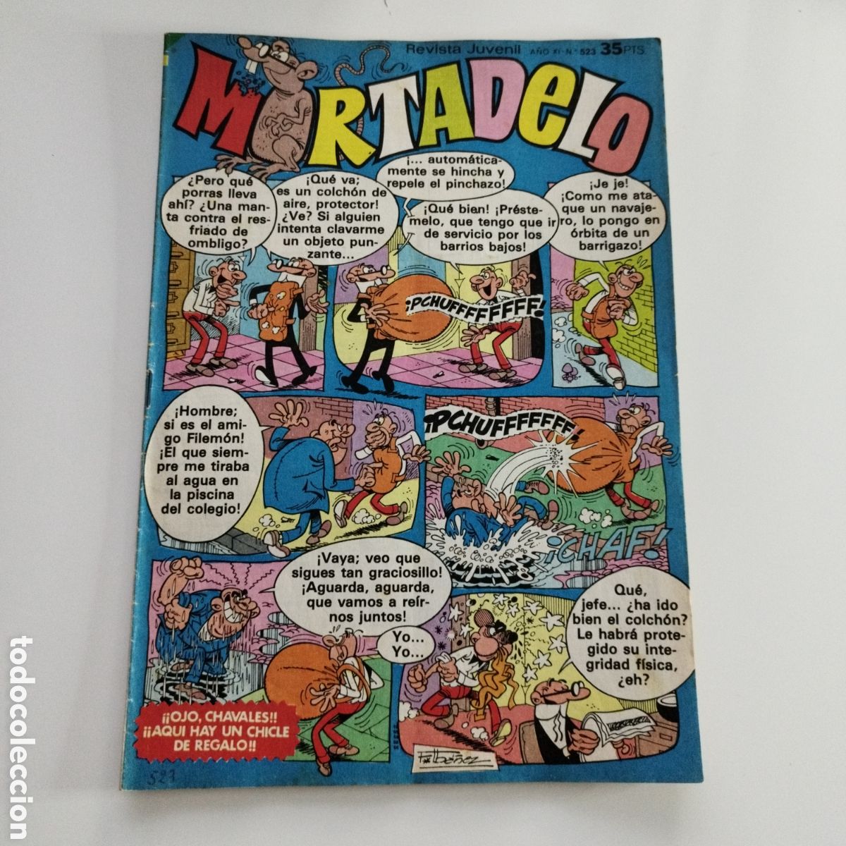 Tebeos: MORTADELO / A&Ntilde;O XI / # 523 / ED. BRUGUERA /