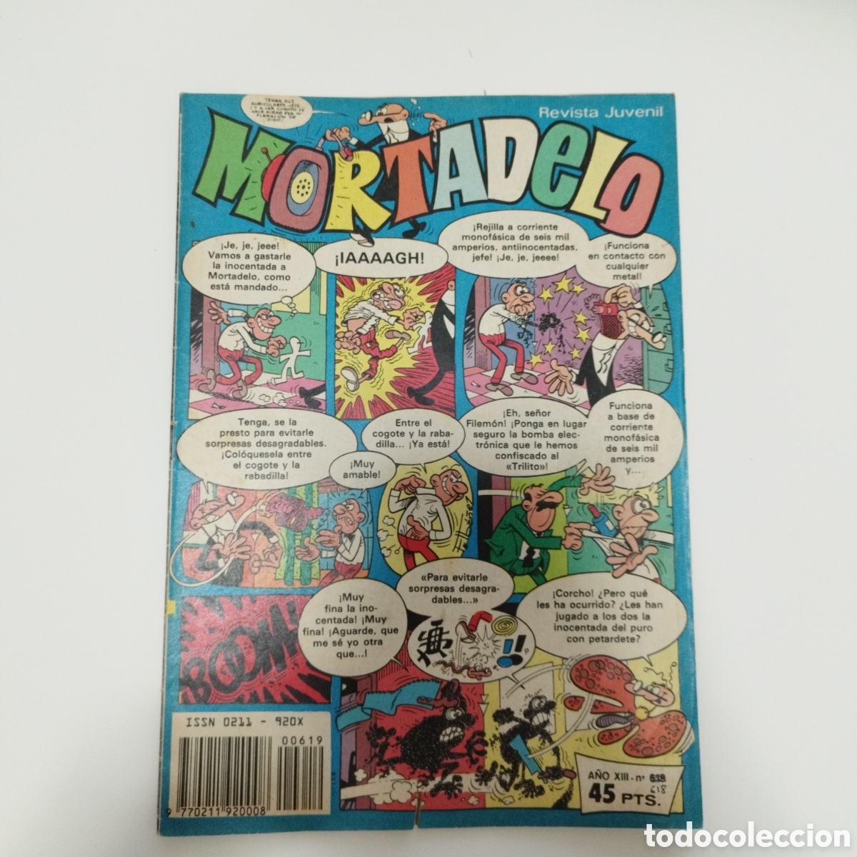 Giornalini: MORTADELO / A&Ntilde;O XIII / # 619 / ED. BRUGUERA /