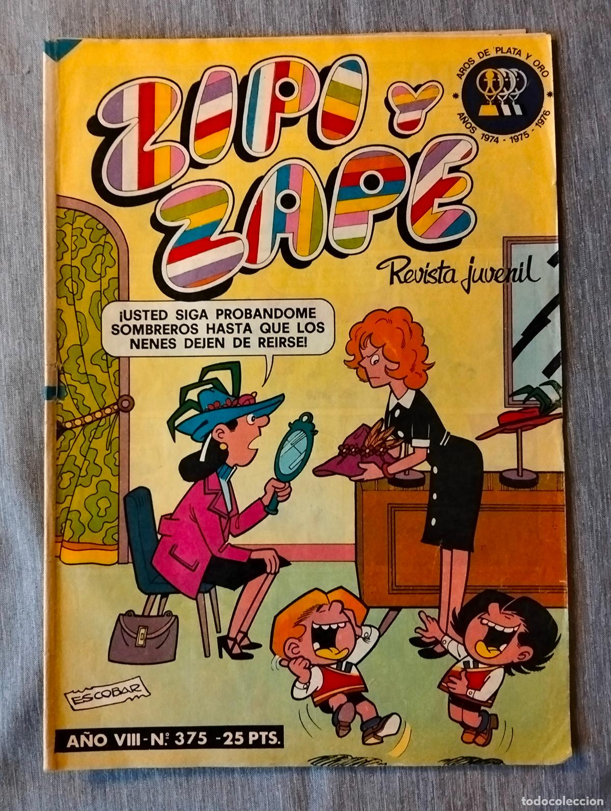 Tebeos: ZIPI ZAPE COMIC N&ordm; 375 - Foto 1