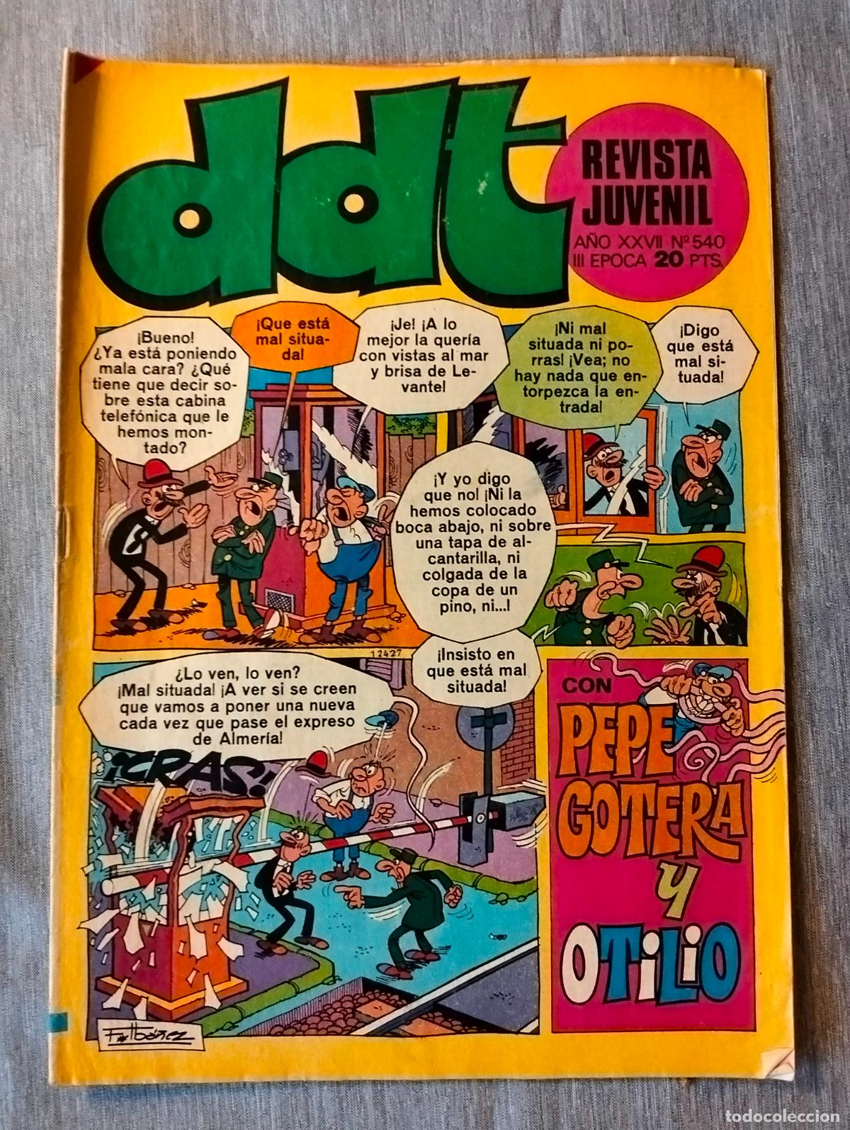Tebeos: DDT COMIC BRUGUERA N&ordm; 540 - Foto 1