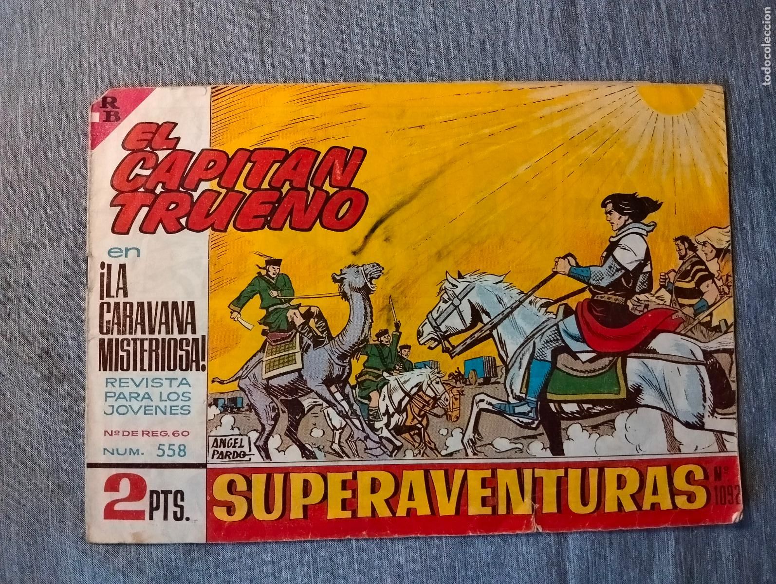 Tebeos: CAPITAN TRUENO COMIC BRUGUERA N&ordm; 558 - Foto 1