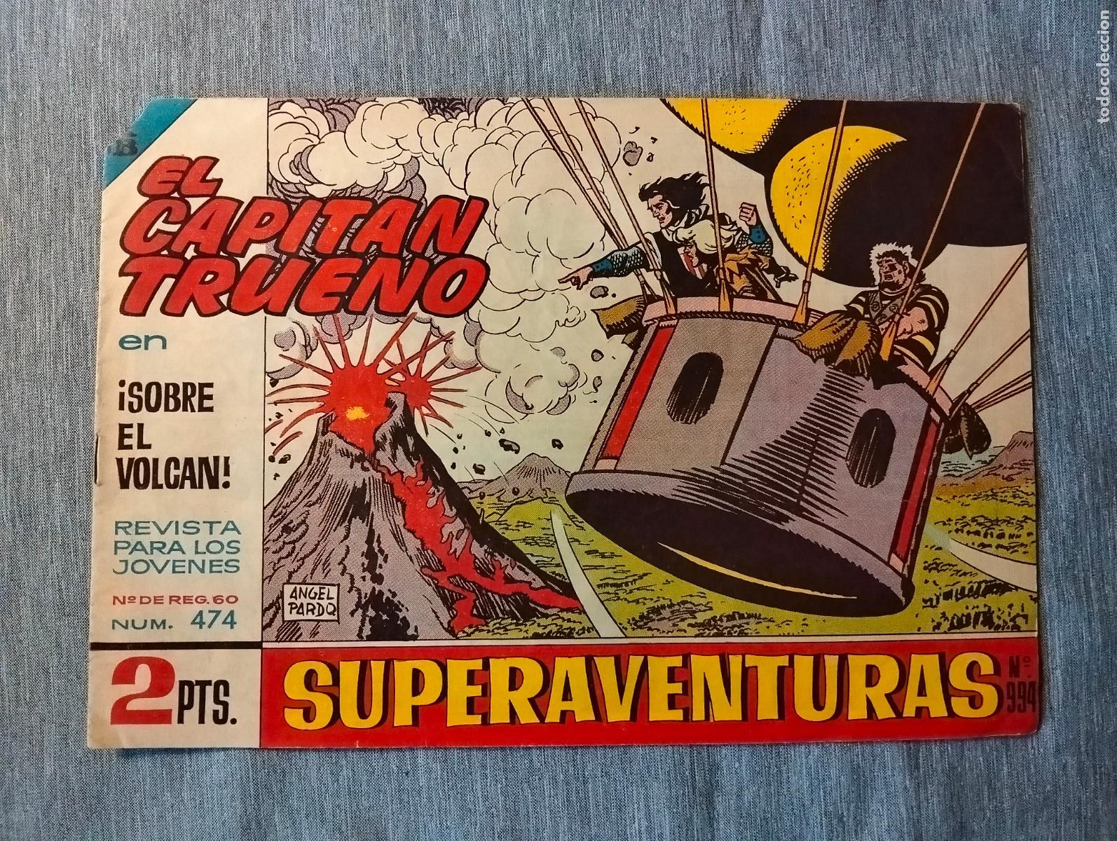 Tebeos: EL CAPITAN TRUENO N&ordm; 474 - Foto 1