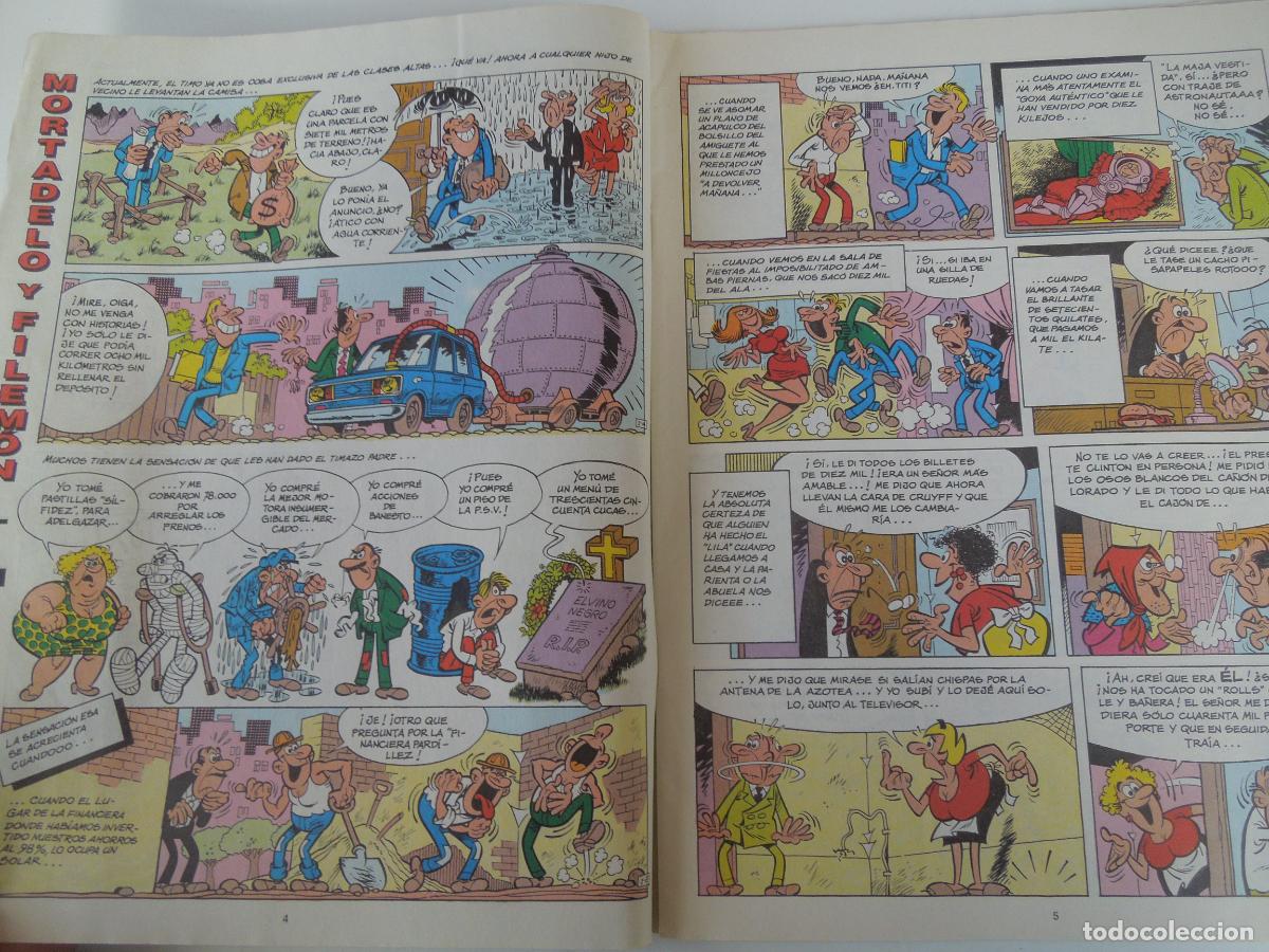 Tebeos: MORTADELO - EXTRA 56 EDICIONES B - A&Ntilde;O 1995 - Foto 3