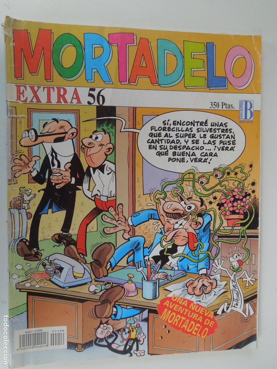 Tebeos: MORTADELO - EXTRA 56 EDICIONES B - A&Ntilde;O 1995 - Foto 1