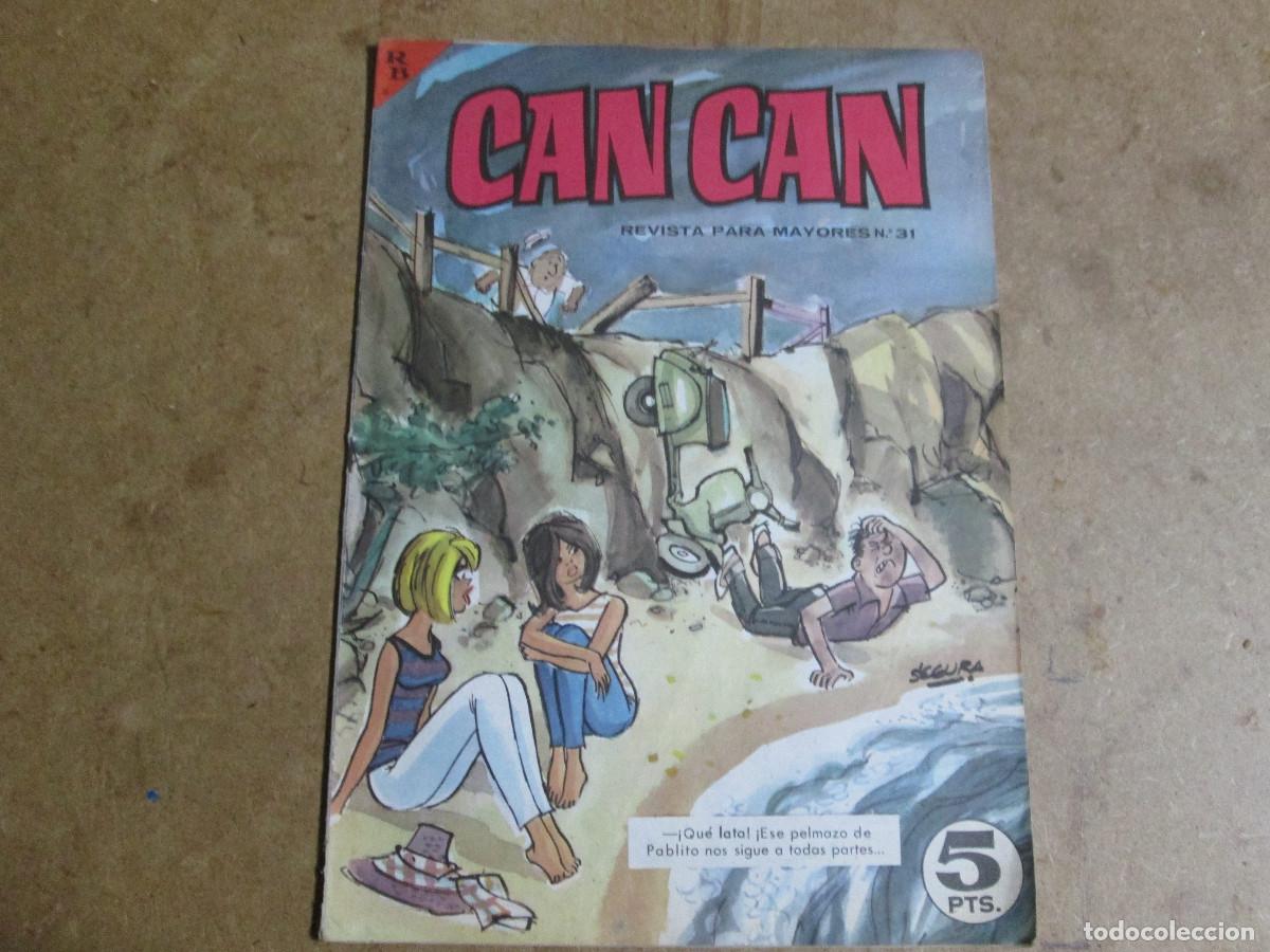 Tebeos: can can n&ordm; 31, editorial bruguera - Foto 1