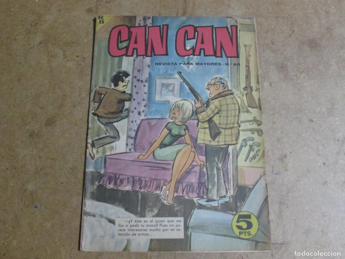 Tebeos: can can n&ordm; 64, editorial bruguera - Foto 1