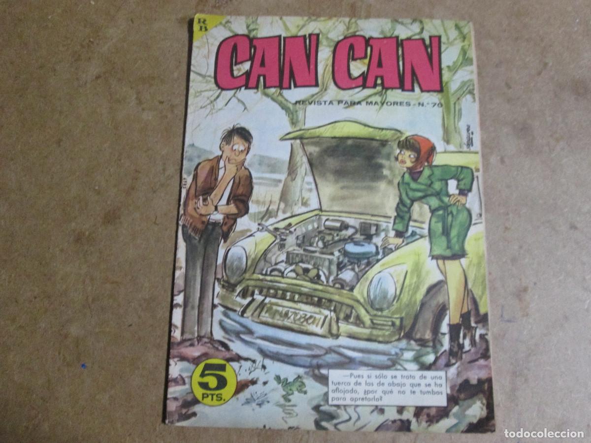 Tebeos: can can n&ordm; 70, editorial bruguera - Foto 1