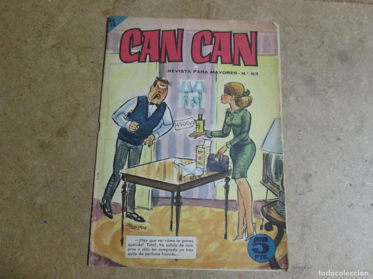 Tebeos: can can n&ordm; 63, editorial bruguera - Foto 1