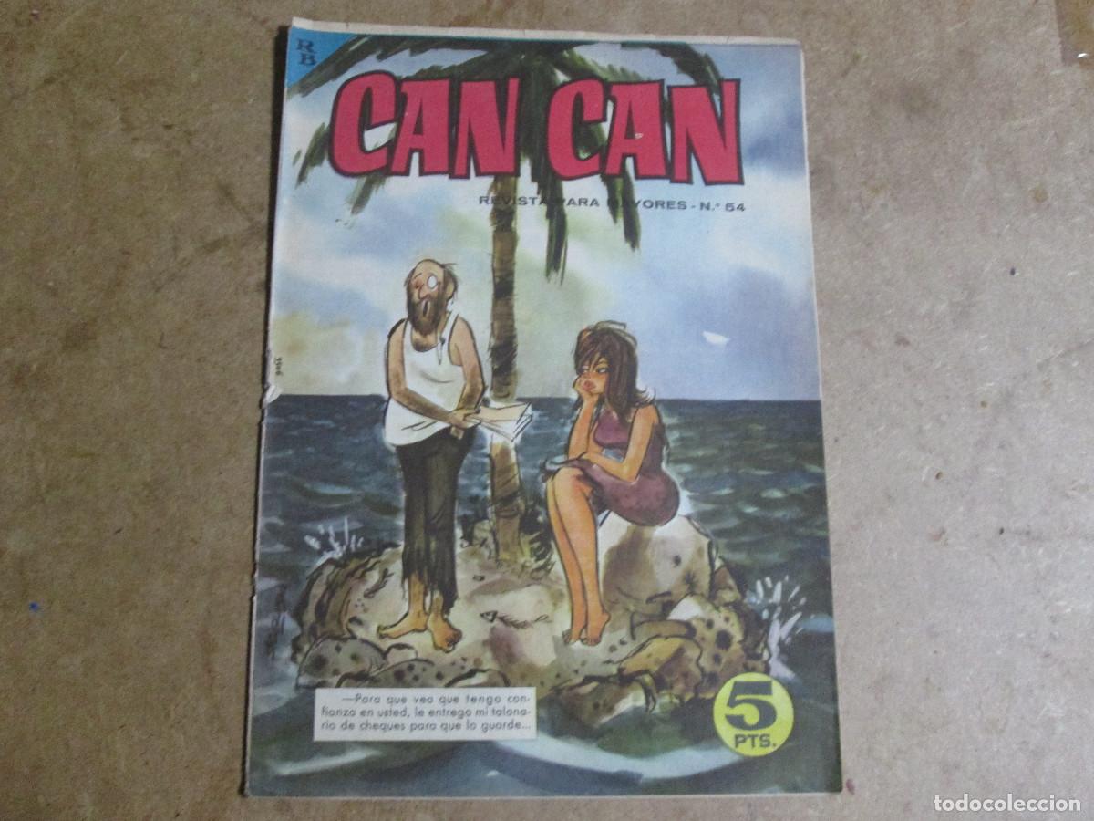 Tebeos: can can n&ordm; 54, editorial bruguera - Foto 1