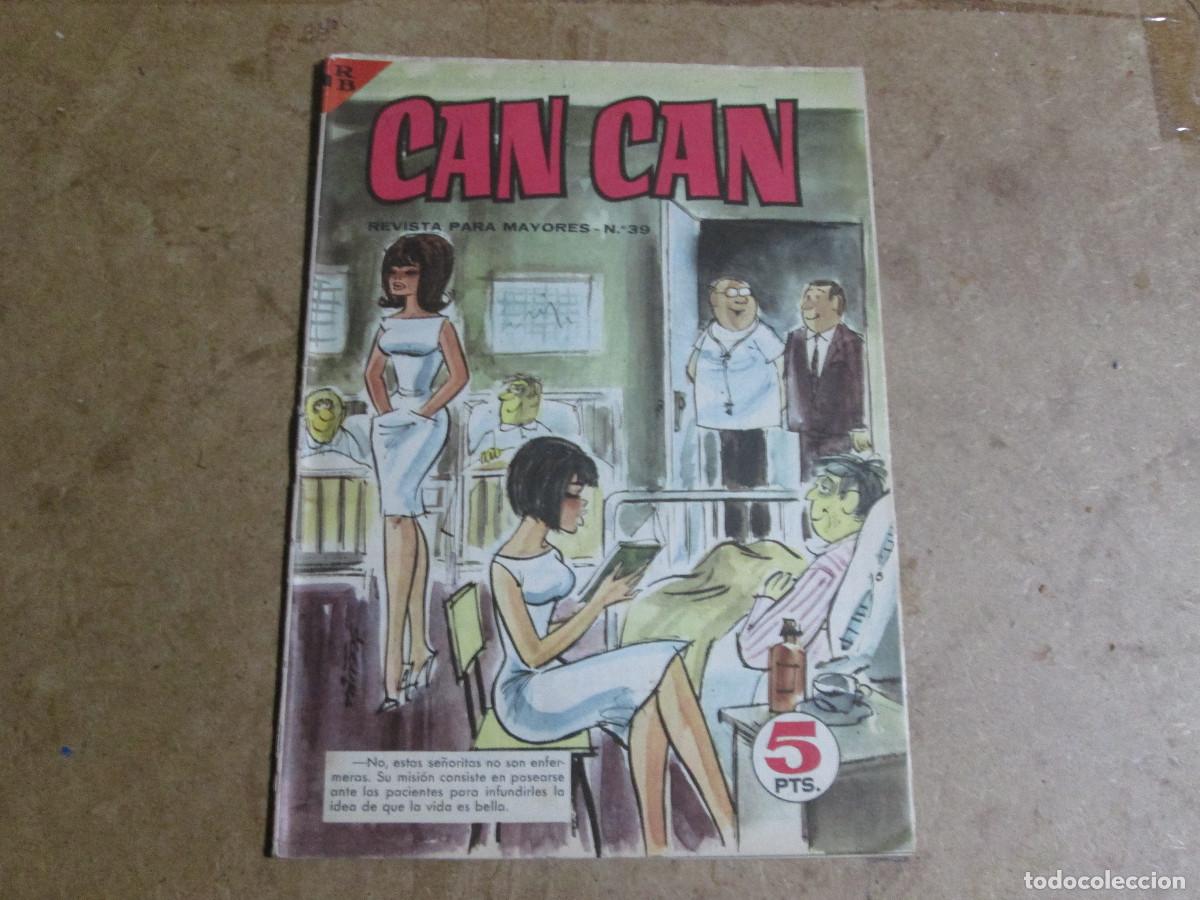 Tebeos: can can n&ordm; 39, editorial bruguera - Foto 1