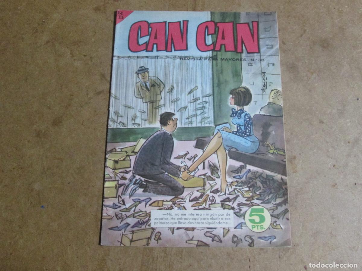 Tebeos: can can n&ordm; 38, editorial bruguera - Foto 1