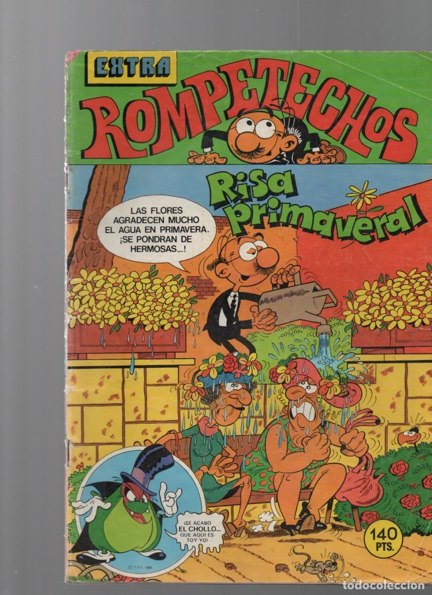Tebeos: ROMPETECHOS EXTRA, N&ordm; 85. RISA PRIMAVERAL. EDITORIAL BRUGUERA, 1985. - Foto 1