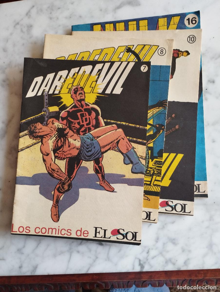 Tebeos: 4 LOS COMICS DE EL SOL - DAREDEVIL- HULK - Foto 1