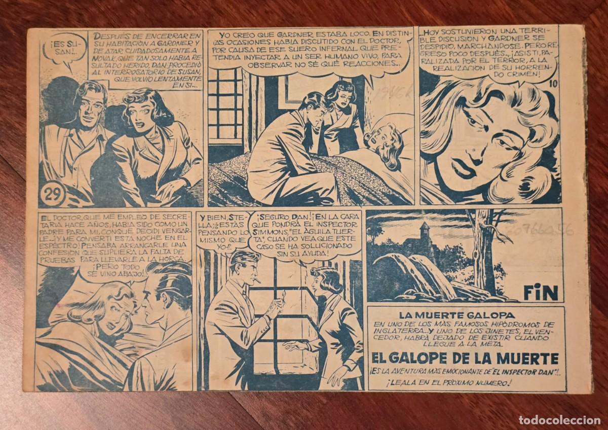 Tebeos: Inspector DAN original n&deg; 29 El Espectro Acusa - Foto 2