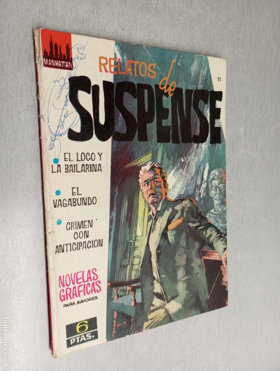 BDs: RELATOS DE SUSPENSE N&ordm; 11 / NOVELA GR&Aacute;FICA - MANHATTAN 1964