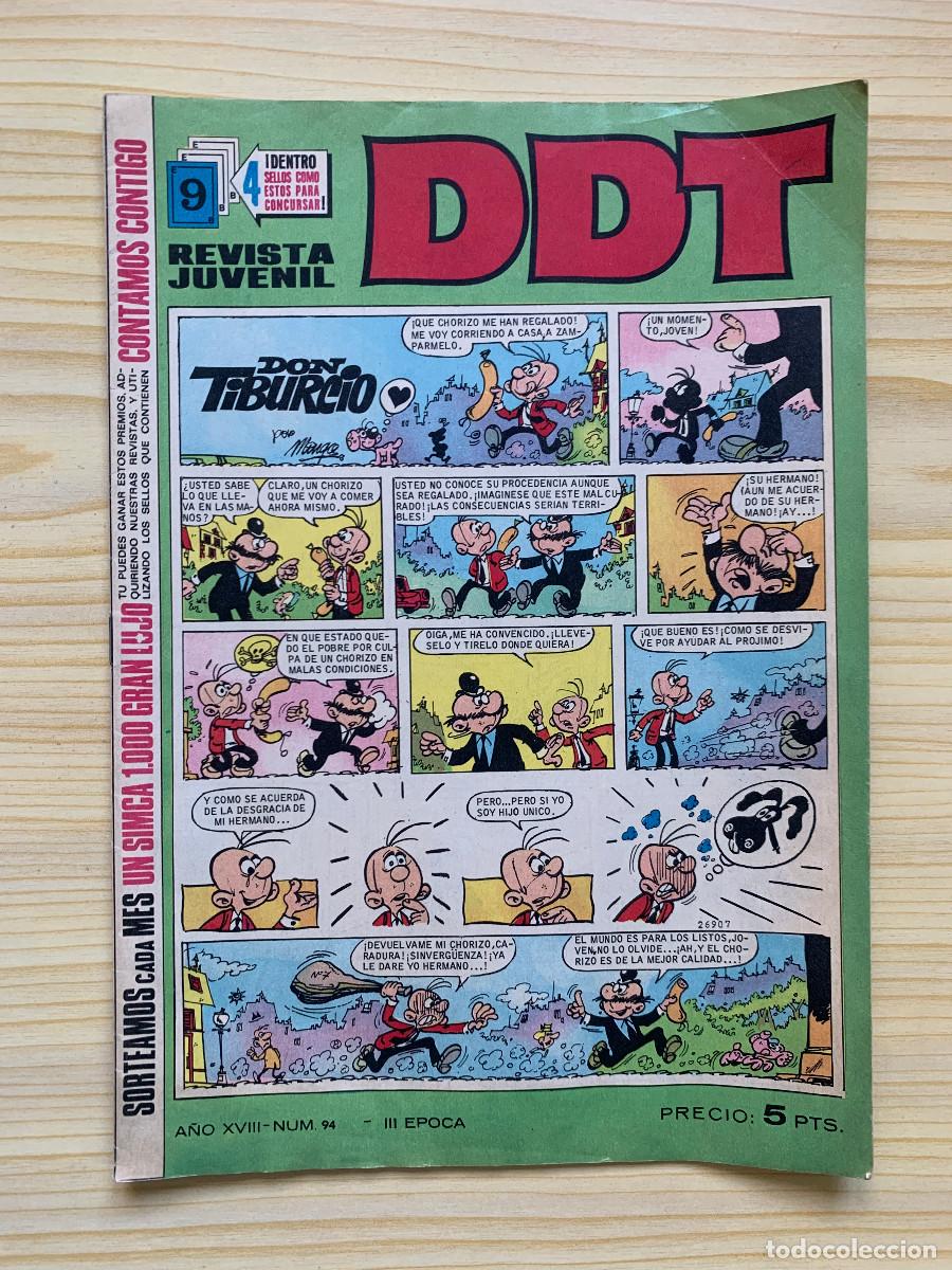 Tebeos: DDT n&ordm; 94 - Ejemplar Sin Uso - Foto 1