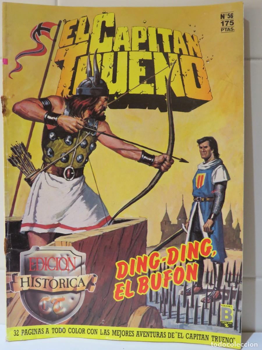 Tebeos: COMIC. EL CAPIT&Aacute;N TRUENO N&ordm;56 - DING-DING, EL BUF&Oacute;N - Foto 1