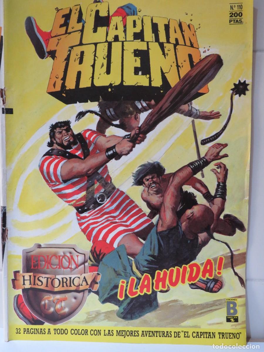Tebeos: COMIC. EL CAPIT&Aacute;N TRUENO N&ordm;110 - LA HUIDA - Foto 1