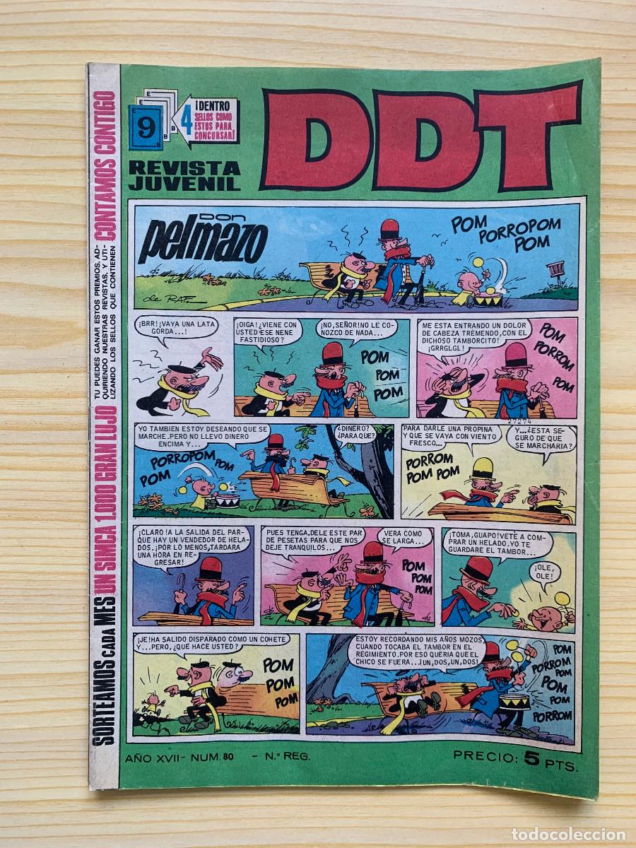 Tebeos: DDT n&ordm; 80 - Ejemplar Sin Uso - Foto 1