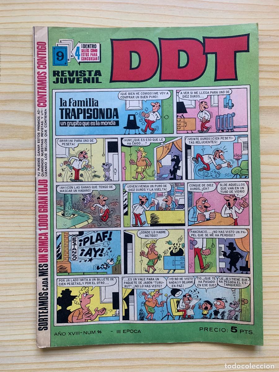 Tebeos: DDT n&ordm; 96 - Ejemplar Sin Uso - Foto 1