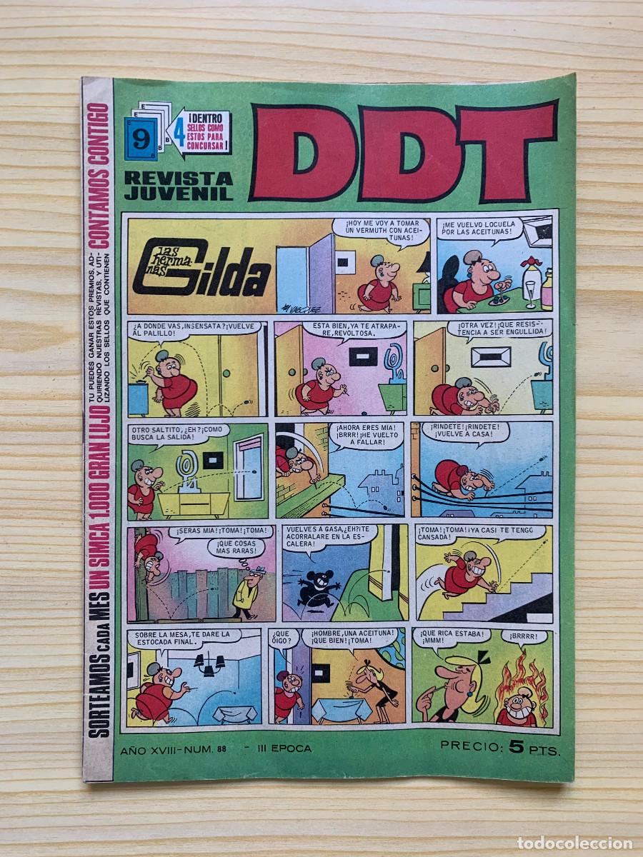 Tebeos: DDT n&ordm; 88 - Ejemplar Sin Uso - Foto 1