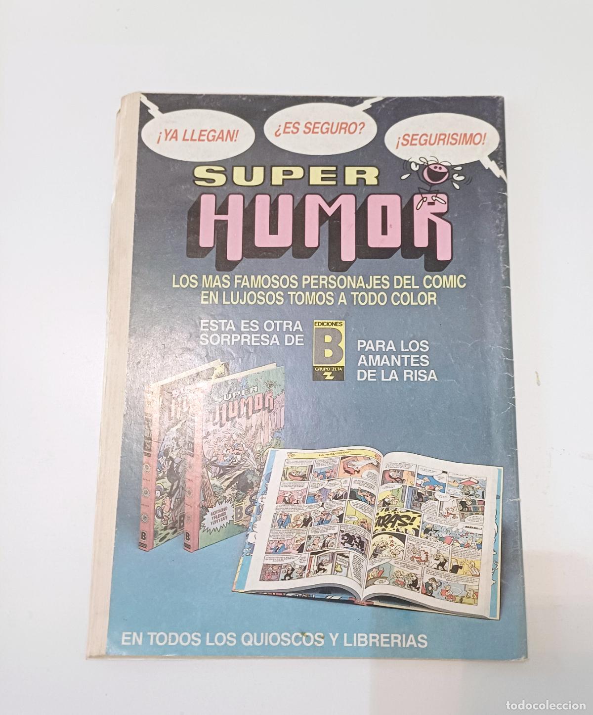 Tebeos: ANTIGUO TEBEO COMIC MORTADELO 114 EDICIONES B 1987 - Foto 2