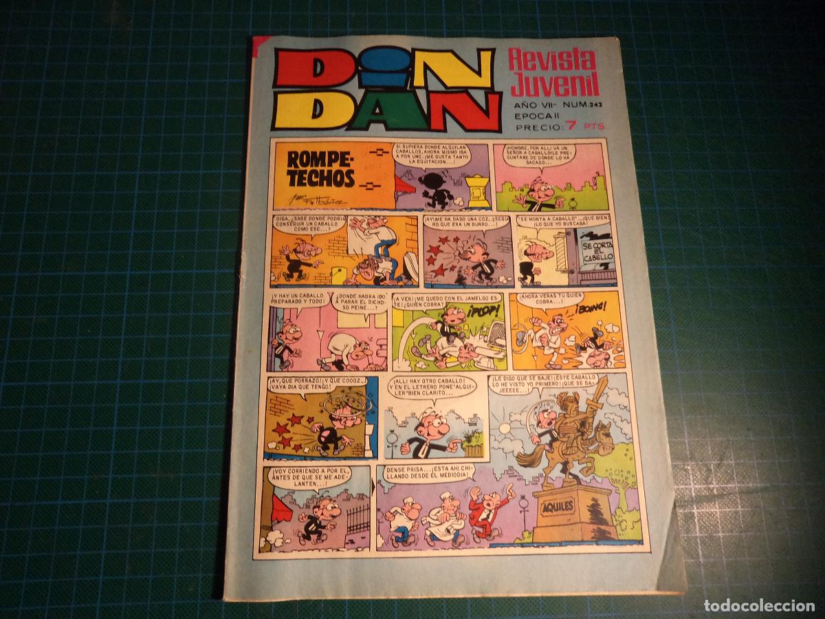 Tebeos: Din Dan. N&ordm; 242. Bruguera. - Foto 1