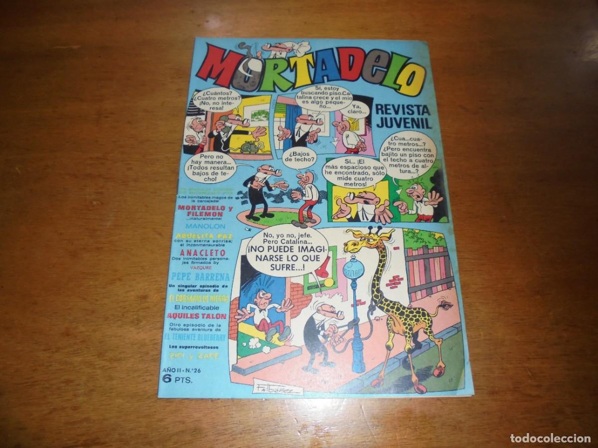 Tebeos: 26 MORTADELO N&ordm; 26, CON MORTADELOS. - Foto 1