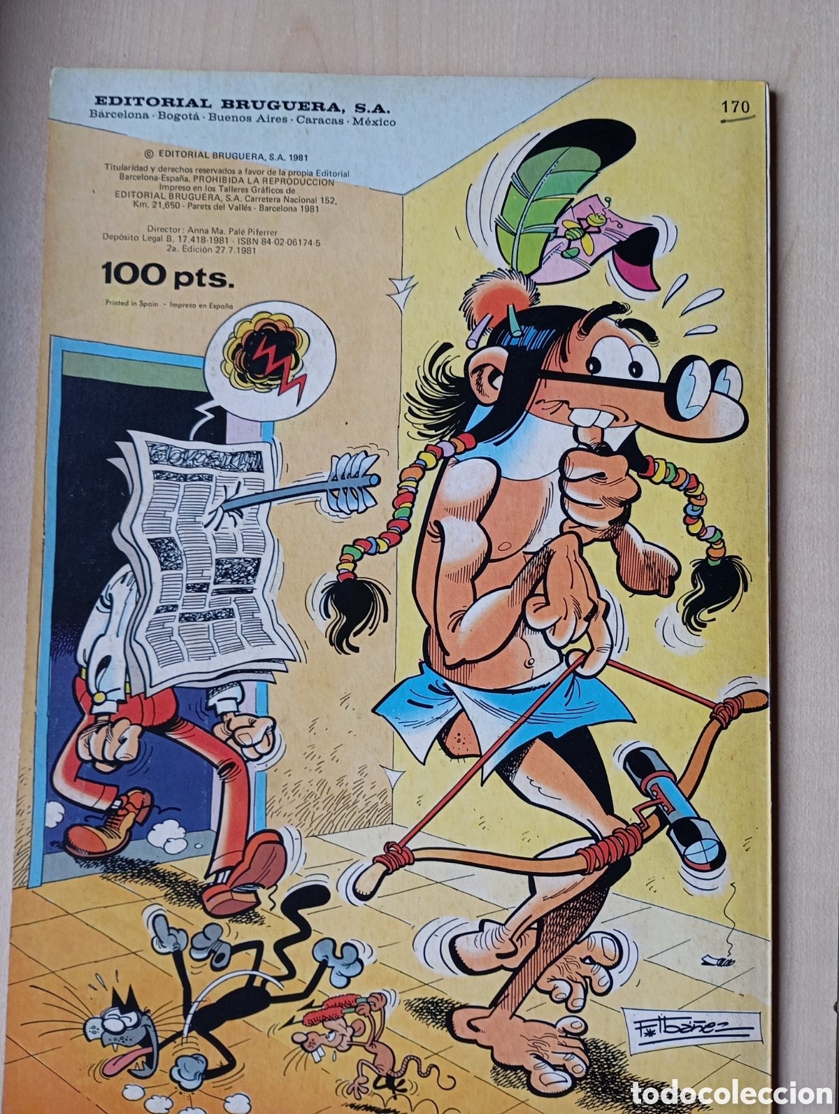 Tebeos: Mortadelo y Filem&oacute;n, colecci&oacute;n Ol&eacute;, 170 - Foto 2