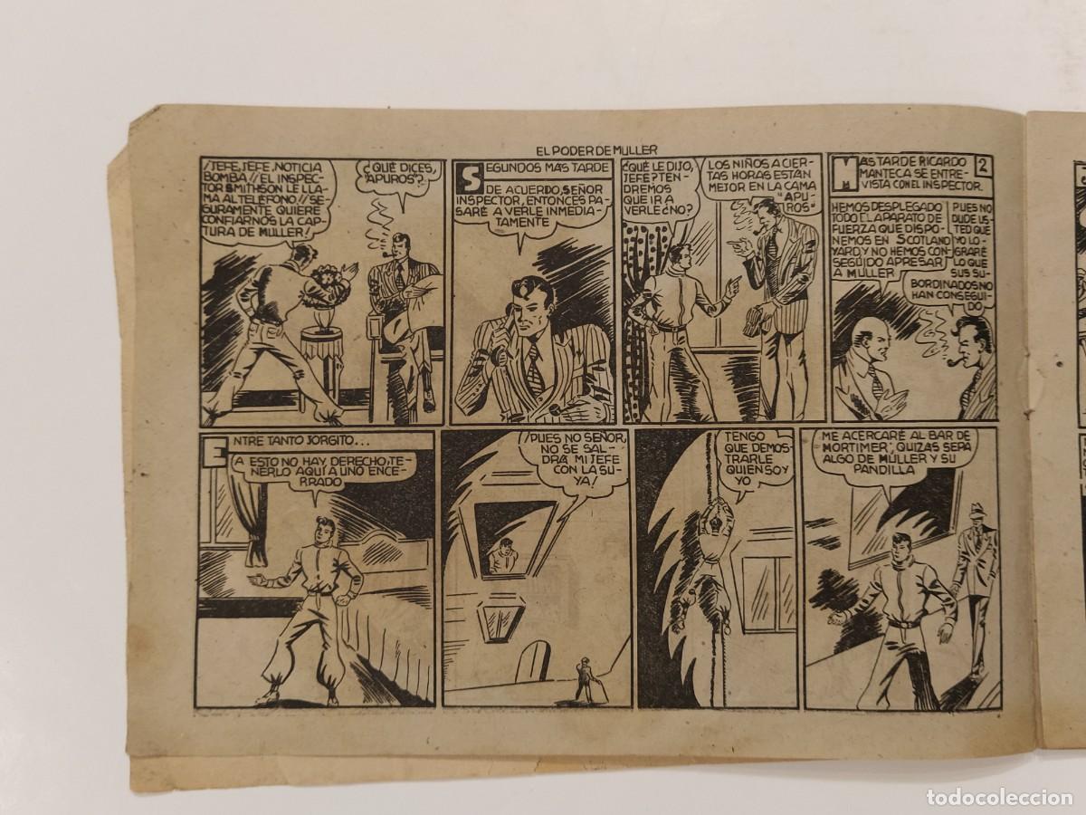 Tebeos: RICARDO MANTECA Y JORGITO APUROS - EL PODER DE MULLER - COMIC ANTIGUO ORIGINAL -(K-14.081) - Foto 7