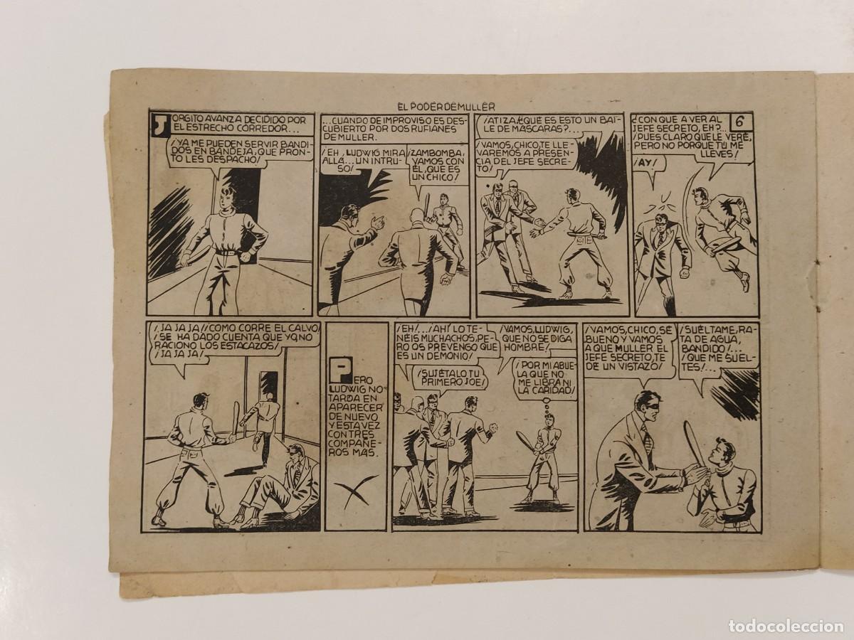 Tebeos: RICARDO MANTECA Y JORGITO APUROS - EL PODER DE MULLER - COMIC ANTIGUO ORIGINAL -(K-14.081) - Foto 11