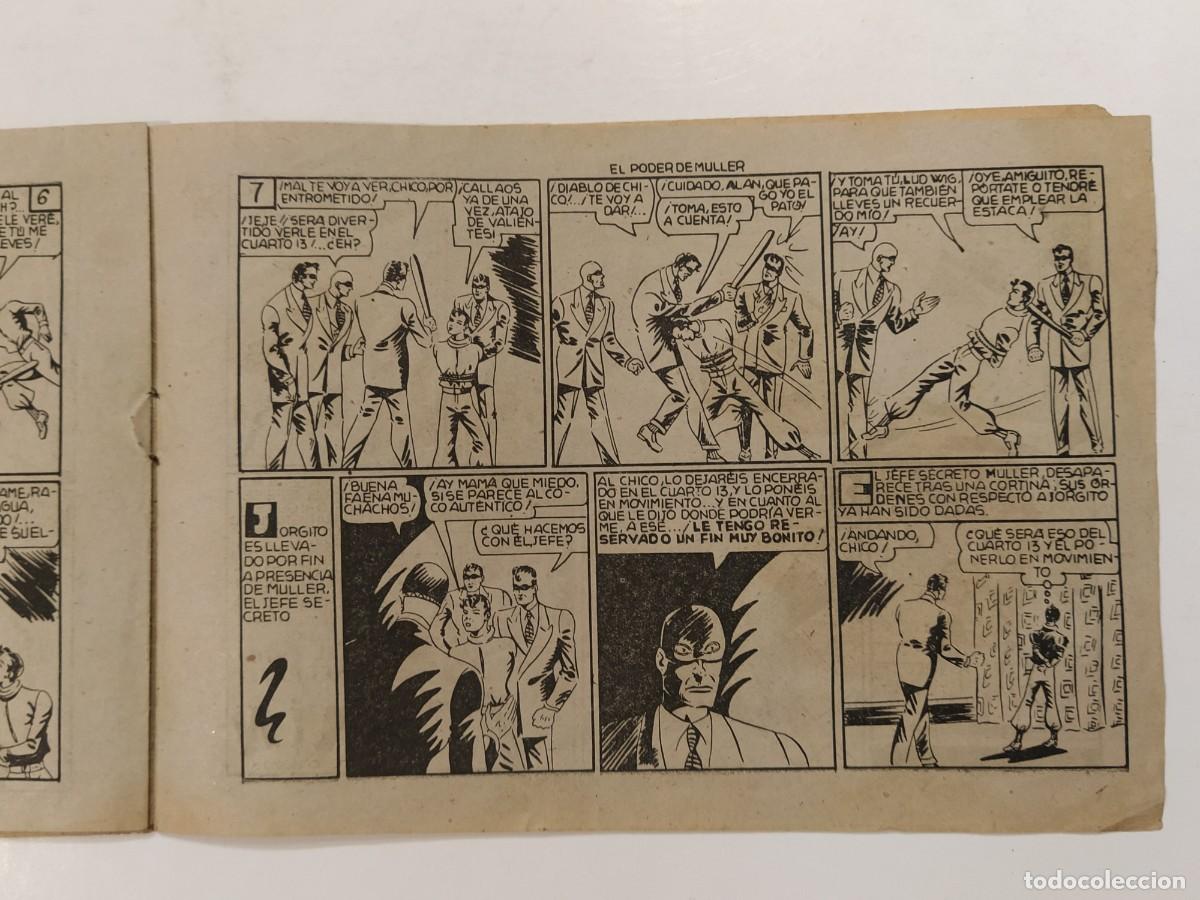 Tebeos: RICARDO MANTECA Y JORGITO APUROS - EL PODER DE MULLER - COMIC ANTIGUO ORIGINAL -(K-14.081) - Foto 12