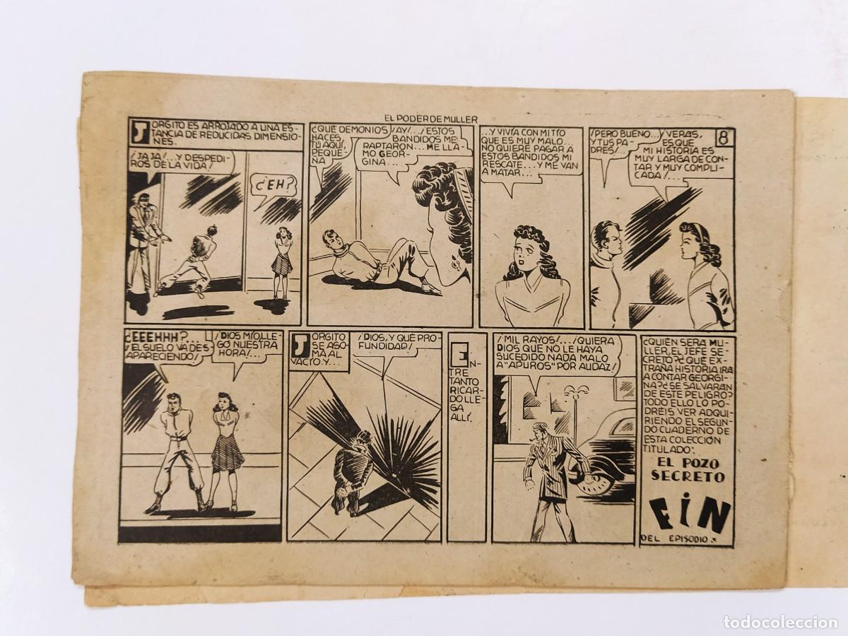 Tebeos: RICARDO MANTECA Y JORGITO APUROS - EL PODER DE MULLER - COMIC ANTIGUO ORIGINAL -(K-14.081) - Foto 13