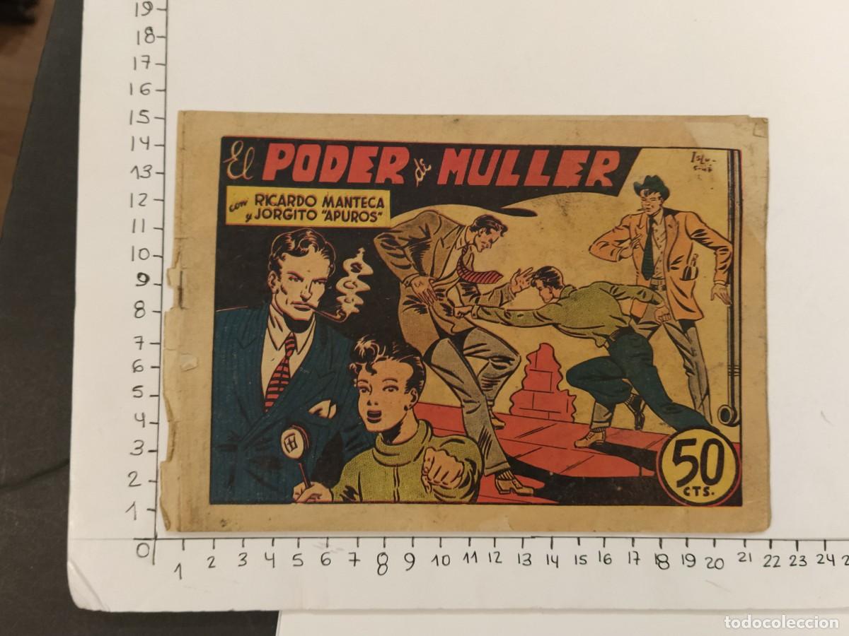 Tebeos: RICARDO MANTECA Y JORGITO APUROS - EL PODER DE MULLER - COMIC ANTIGUO ORIGINAL -(K-14.081) - Foto 20