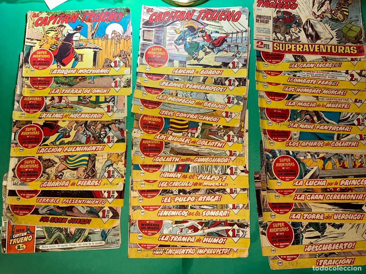 Tebeos: LOTE COMICS CAPITAN TRUENO - Foto 1
