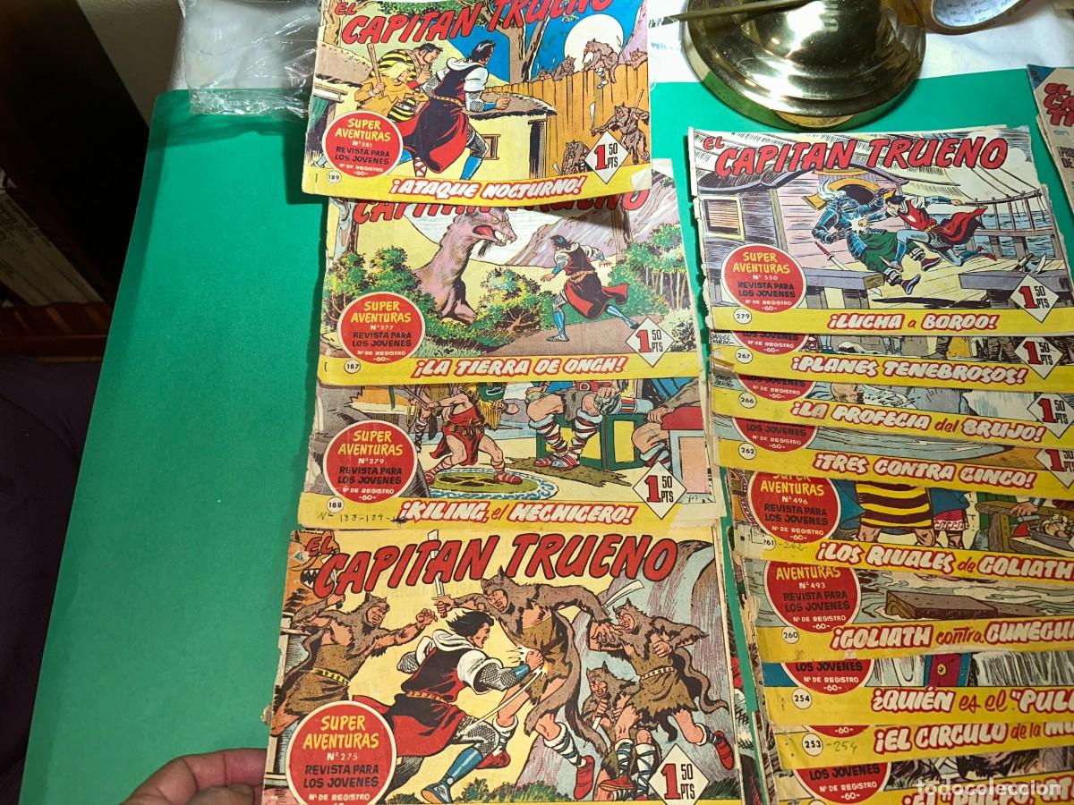 Tebeos: LOTE COMICS CAPITAN TRUENO - Foto 3