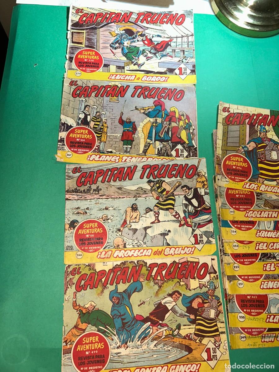 Tebeos: LOTE COMICS CAPITAN TRUENO - Foto 7