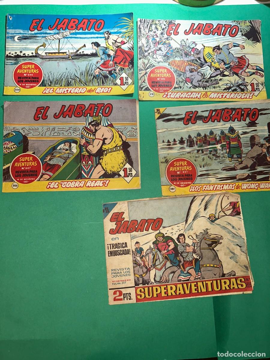 Tebeos: LOTE COMICS EL JABATO - Foto 8