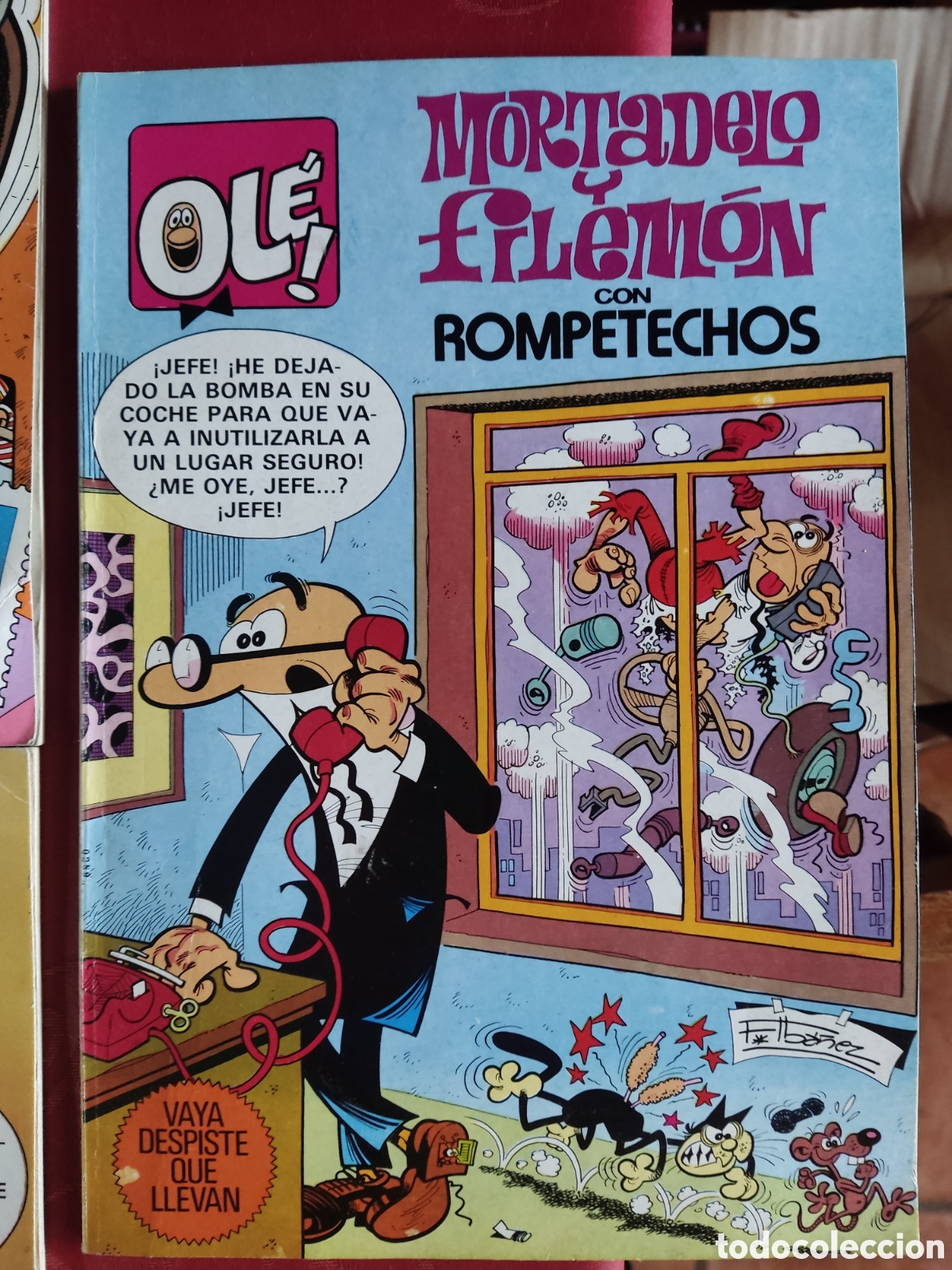 Tebeos: 5 Mortadelo y Filem&oacute;n ( primera edici&oacute;n ) - Foto 2