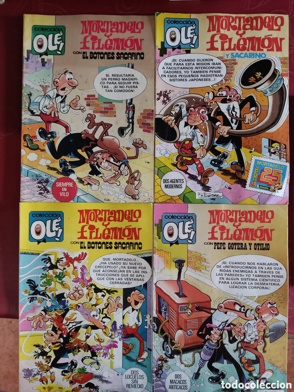 Tebeos: 5 Mortadelo y Filem&oacute;n ( primera edici&oacute;n ) - Foto 1