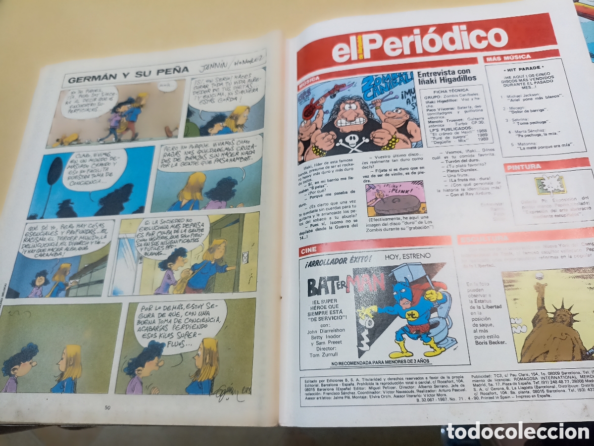 Tebeos: C&oacute;mic Super Mortadelo Deportes Holimpikos - Foto 4