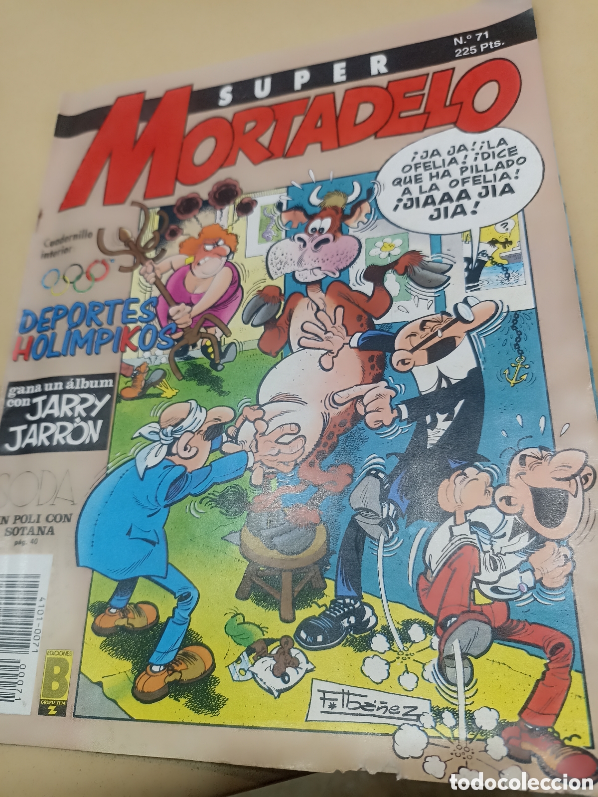Tebeos: C&oacute;mic Super Mortadelo Deportes Holimpikos - Foto 1