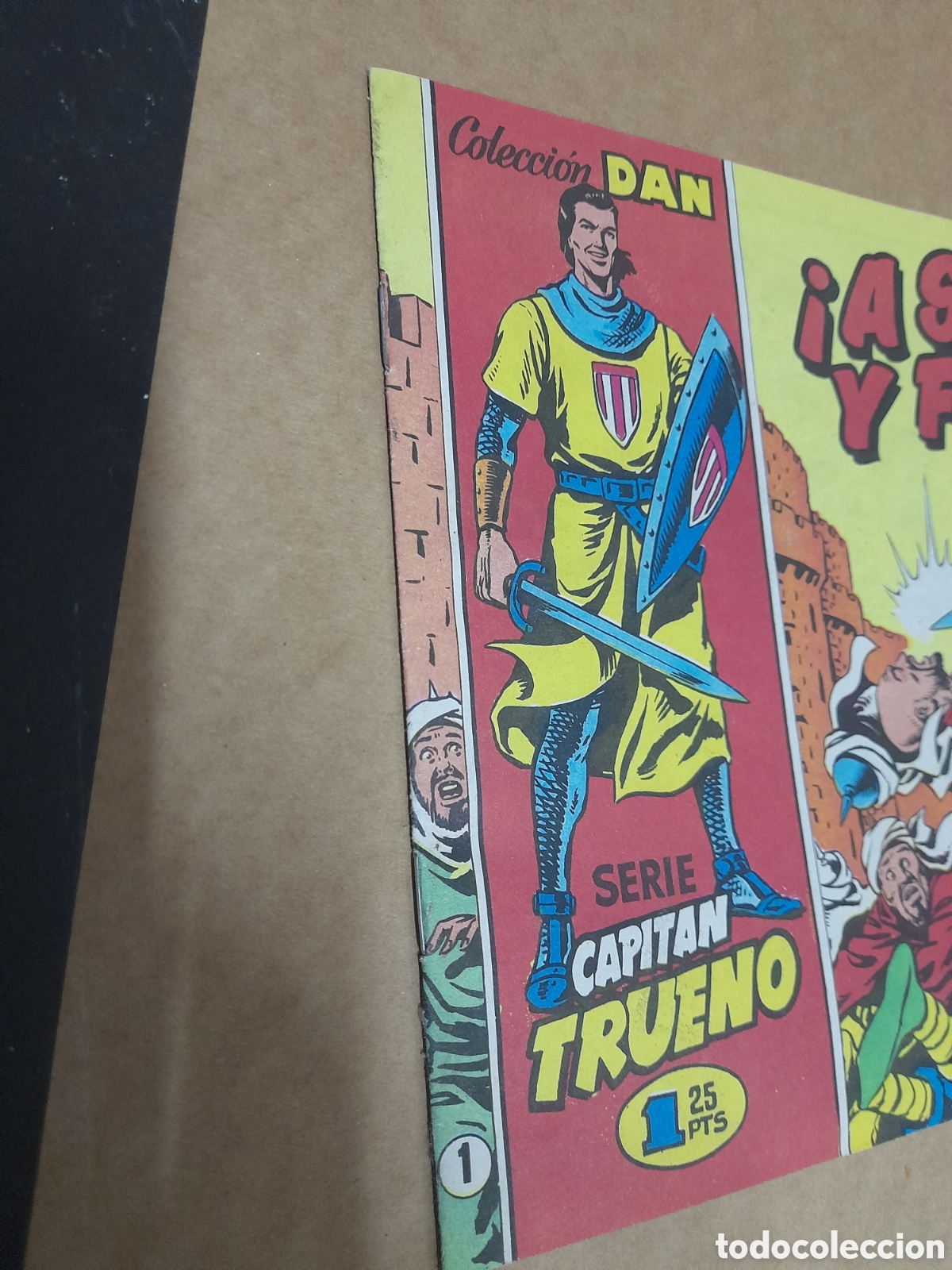 Tebeos: Capit&aacute;n Trueno , n&uacute;mero 1 Colecci&oacute;n Dan - Foto 2