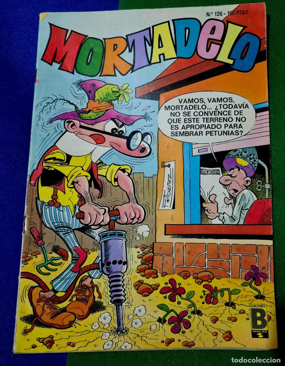Tebeos: MORTADELO. N&ordm; 126. EDICIONES B 1987 - Foto 1