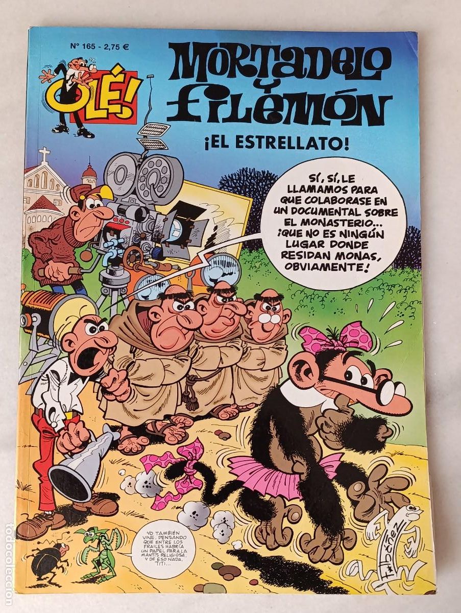 Tebeos: OLE MORTADELO 165 EL ESTRELLATO - Foto 1