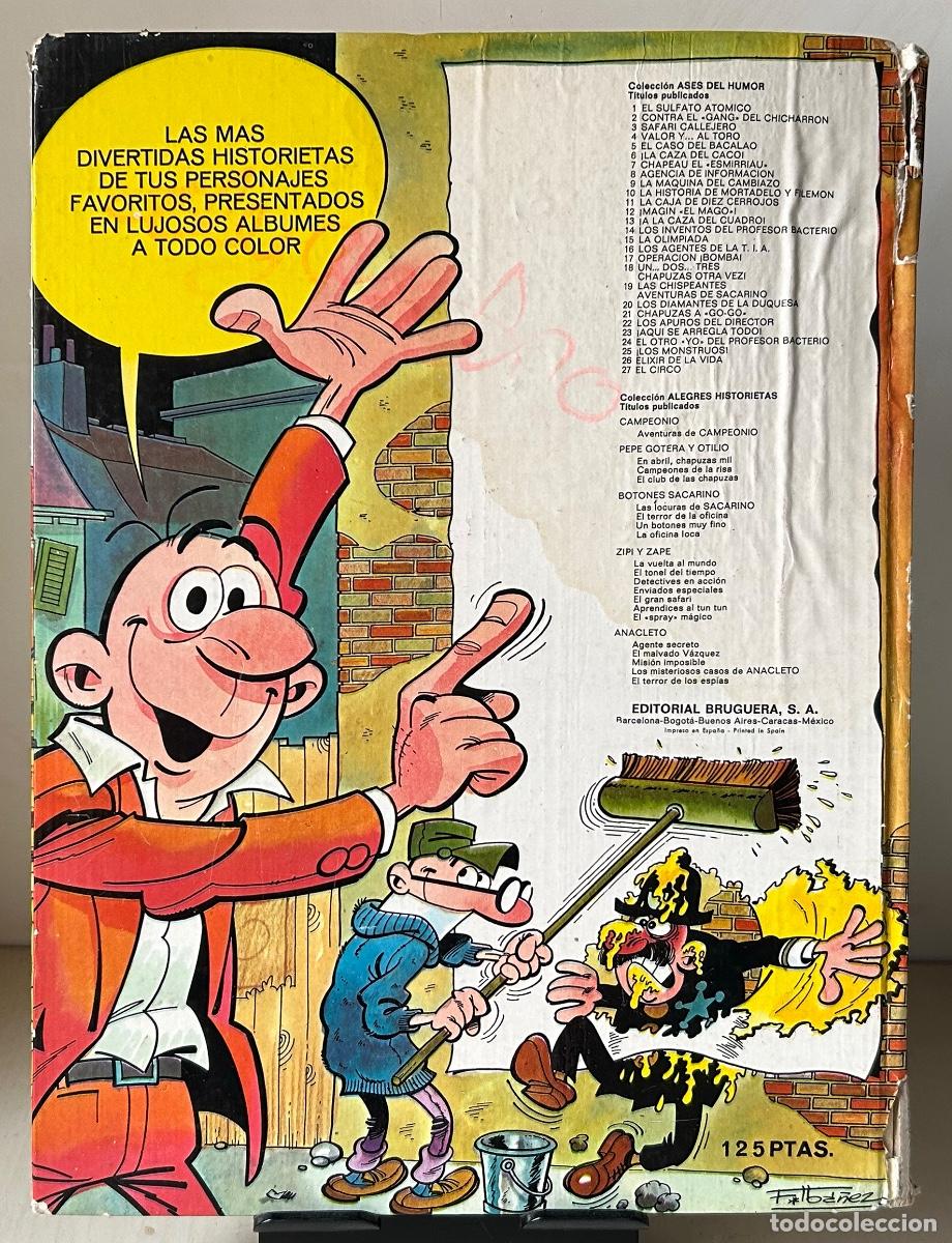 Tebeos: MORTADELO Y FILEM&Oacute;N. EL CIRCO (incompleto) - Foto 2