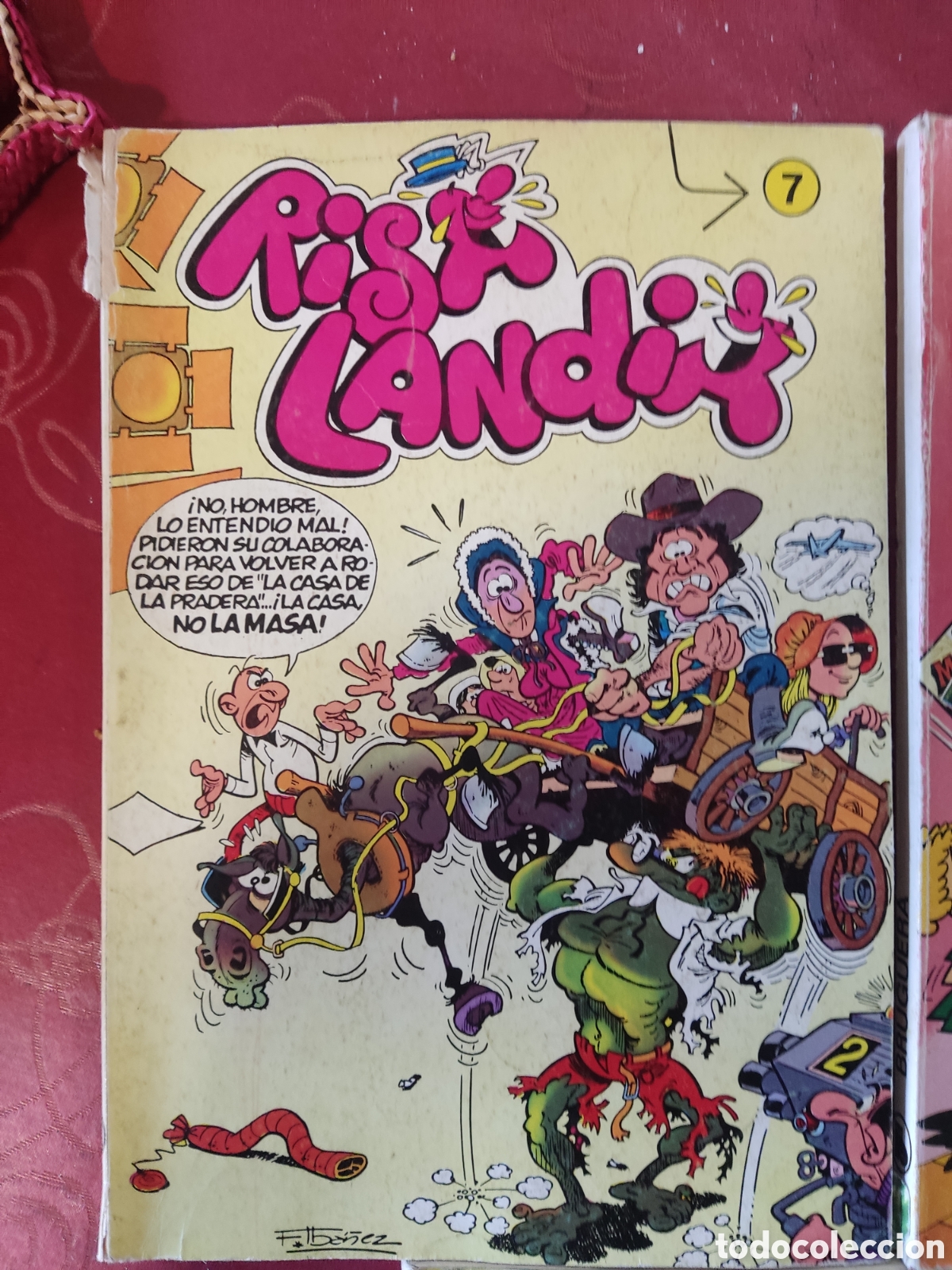Tebeos: 3 c&oacute;mics Risa landia n&uacute;mero 7,36 y 40 - Foto 2