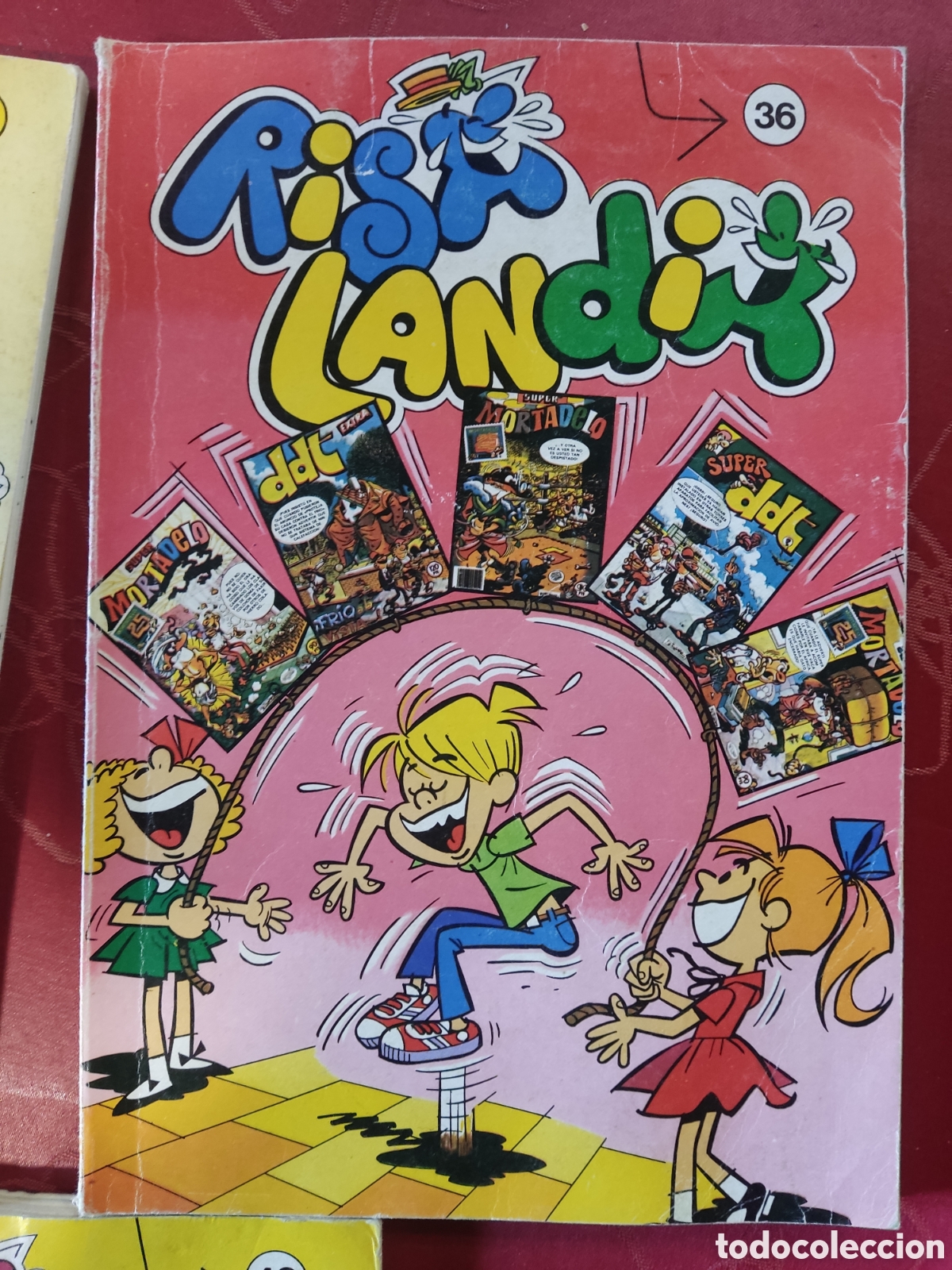 Tebeos: 3 c&oacute;mics Risa landia n&uacute;mero 7,36 y 40 - Foto 4